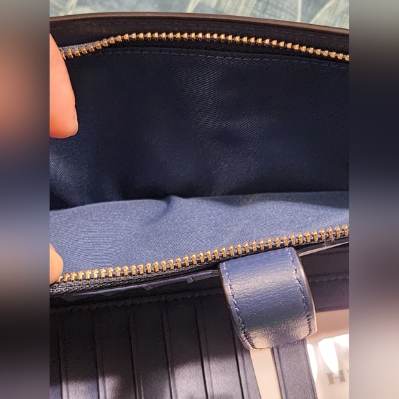 Coach blue wallet preowned see pictures - Picture 10 of 16